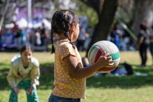 Fiesta por el Día de la Juventud en el parque del Prado 