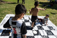 Fiesta por el Día de la Juventud en el parque del Prado 