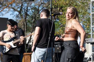 Fiesta por el Día de la Juventud en el parque del Prado 