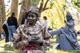 Fiesta por el Día de la Juventud en el parque del Prado 