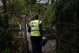 Plantación de bosques urbanos en el Jardín Botánico , 17 de Octubre 2023