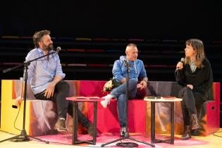Lanzamiento de libros Comedia Nacional en el teatro Solís