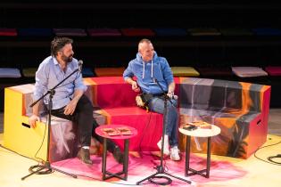 Lanzamiento de libros Comedia Nacional en el teatro Solís