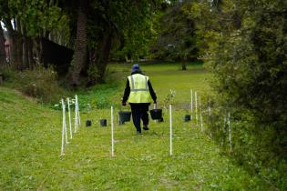 Plantación de bosques urbanos en el Jardín Botánico , 19 de Octubre 2023