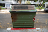 Reubicación de contenedores en barrio Punta Carretas