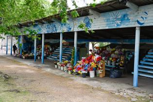 Mercado de flores previo al inicio de las obras , 19 de Octubre 2023