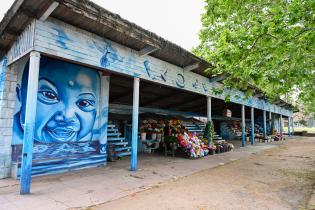 Mercado de flores previo al inicio de las obras , 19 de Octubre 2023