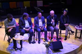 Conferencia "El universo creativo de Gabo" en el teatro Solís Conferencia "El universo creativo de Gabo" en el teatro Solís