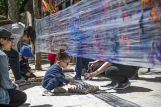 Peatonal barrial en la calle Durazno entre Ejido y Aquiles Lanza