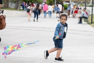 Actividades en la Parque de la Amistad por el día de las plazas