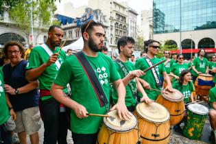 Actividades la plaza Fabini por el día de las plazas 