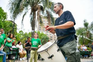 Actividades la plaza Fabini por el día de las plazas 