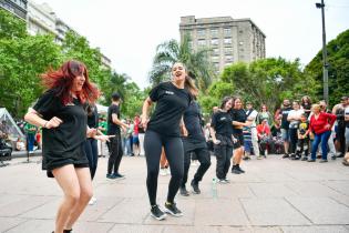 Actividades la plaza Fabini por el día de las plazas 