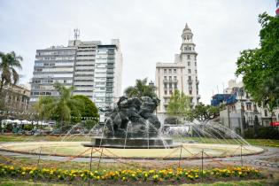 Actividades la plaza Fabini por el día de las plazas 