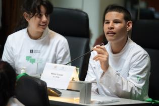 Sesión del Consejo de Niñas y Niños en la Junta Departamental de Montevideo Sesión del Consejo de Niñas y Niños en la Junta Departamental de Montevideo