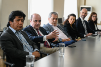 Presentación del proyecto 300 años de Montevideo a embajadores, 27 de octubre de 2023