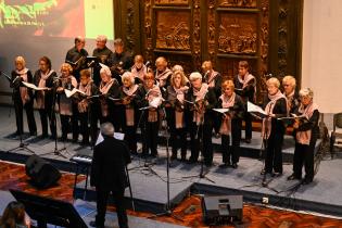 Ceremonia de cierre del coro de personas mayores , 30 de octubre de 2023