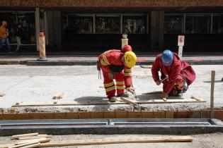 Avance de obras en la calle Rincón , 31 de octubre de 2023