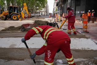 Avance de obras en la calle Rincón Avance de obras en la calle Rincón , 31 de octubre de 2023