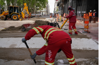 Avance de obras en la calle Rincón , 31 de octubre de 2023