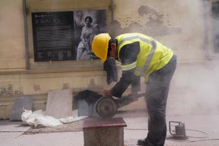 Avance de obras en la calle Rincón Avance de obras en la calle Rincón , 31 de octubre de 2023