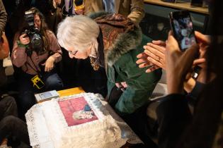 Presentación del libro de Ida Vitale en Cinemateca Uruguaya