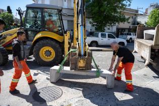 Renaturalización en avenida Bv. España y Obligado