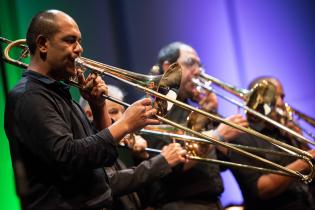 Cierre del programa Música en la escuela en el teatro Solís