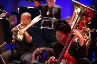 Cierre del programa Música en la escuela en el teatro Solís