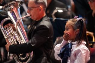 Cierre del programa Música en la escuela en el teatro Solís