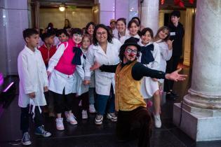 Cierre del programa Música en la escuela en el teatro Solís