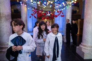 Cierre del programa Música en la escuela en el teatro Solís