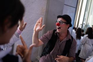 Cierre del programa Música en la escuela en el teatro Solís