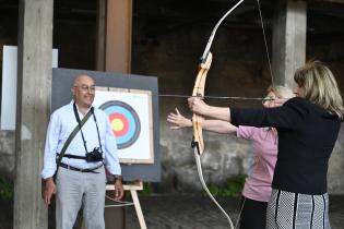 Inicio de actividades del programa Flechas de Vida en el área Arqueológica del MUMI