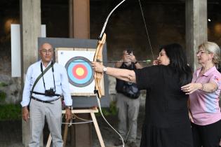 Inicio de actividades del programa Flechas de Vida en el área Arqueológica del MUMI