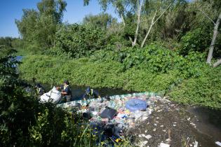 Limpieza de biobardas en el barrio Bajo Valencia Limpieza de biobardas en el barrio Bajo Valencia