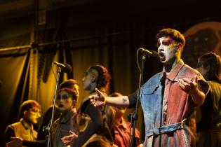 Encuentro de Murga Joven en el anfiteatro Canario Luna 