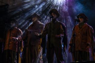 Encuentro de Murga Joven en el anfiteatro Canario Luna 