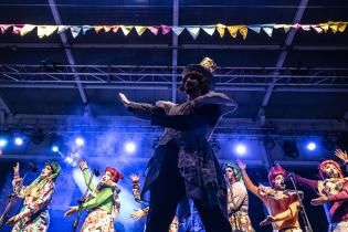 Encuentro de Murga Joven en el anfiteatro Canario Luna 