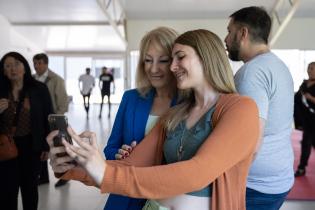 Visita de la intendenta Carolina Cosse al Centro De Rehabilitación de Adicciones Crea Vida