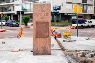 Avance de obras en espacio Libre Ruben Darío ,10 de noviembre de 2023