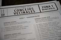 Elecciones del Presupuesto Participativo y Concejos Vecinales en el Parque Idea Vilariño, Municipio E