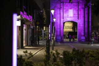 Intervención en la Puerta de la Ciudadela en el marco de Noviembre, mes por una vida libre de violencia Intervención en la Puerta de la Ciudadela en el marco de Noviembre, mes por una vida libre de violencia