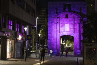  Intervención en la Puerta de la Ciudadela en el marco de Noviembre, mes por una vida libre de violencia