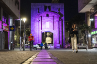  Intervención en la Puerta de la Ciudadela en el marco de Noviembre, mes por una vida libre de violencia