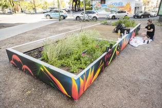 Intervención de plataforma en Av. 8 de Octubre y Bv. Artigas