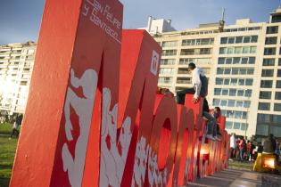 Llegada de ganadoras y ganadores de la carrera San Felipe y Santiago