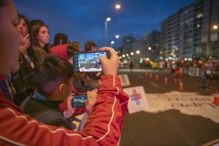 Llegada de ganadoras y ganadores de la carrera San Felipe y Santiago