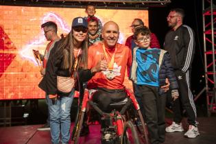 Entrega de premios de la carrera San Felipe y Santiago