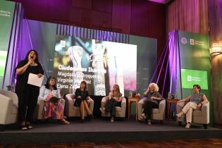 Declaración de Ciudadanas Ilustres a Magdalena Broquetas, Virginia Martínez y Elena Zaffaroni Declaración de Ciudadanas Ilustres a Magdalena Broquetas, Virginia Martínez y Elena Zaffaroni
